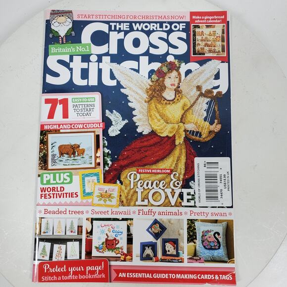 The World of Cross Stitching 71 Patterns Magazine - Picture 1 of 4